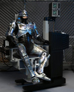 RoboCop akčná figúrka Ultimate Battle Damaged RoboCop with Chair 18 cm
